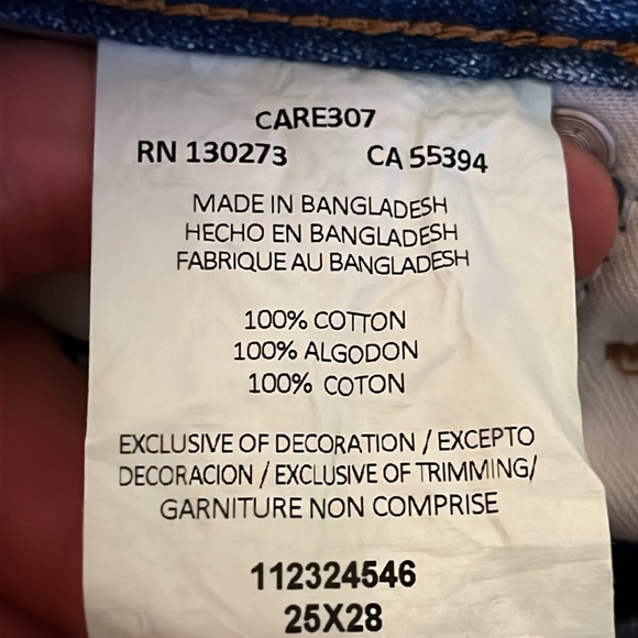 ✅✅Wrangler Walker High Rise Slim Jean 30 x 28 - Picture 10 of 10